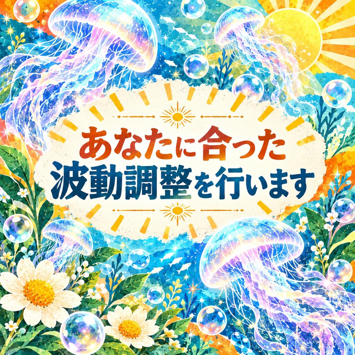 あなたに合った波動調整を行います 今の心の状態と流れを読み取り、丁寧に整えます【即日】 イメージ1