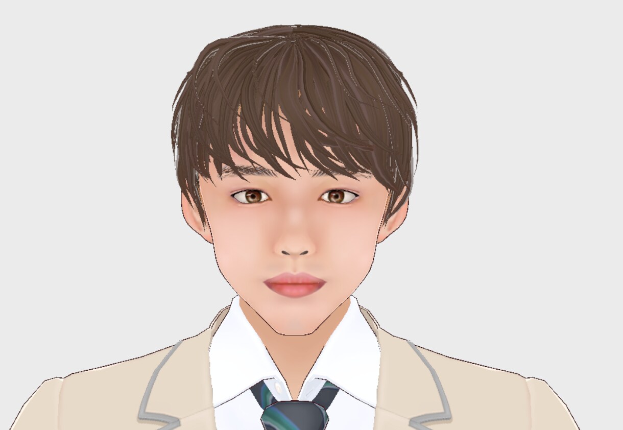 vroidの頭部だけ制作致します vroidの顔だけ作ってほしい！体や服は大丈夫な方向け。 イメージ2