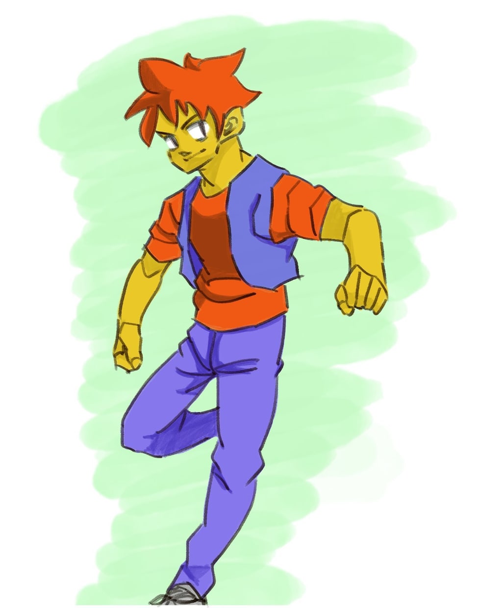 あなたの理想のキャラを少年漫画風に描きます あなたのその妄想、形にします。 イメージ4