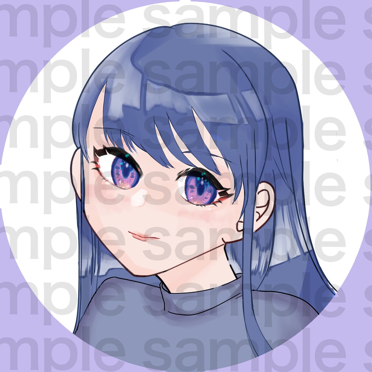 あなたのアイコン描きます あなたの理想の人物アイコンを描きます！ イメージ3
