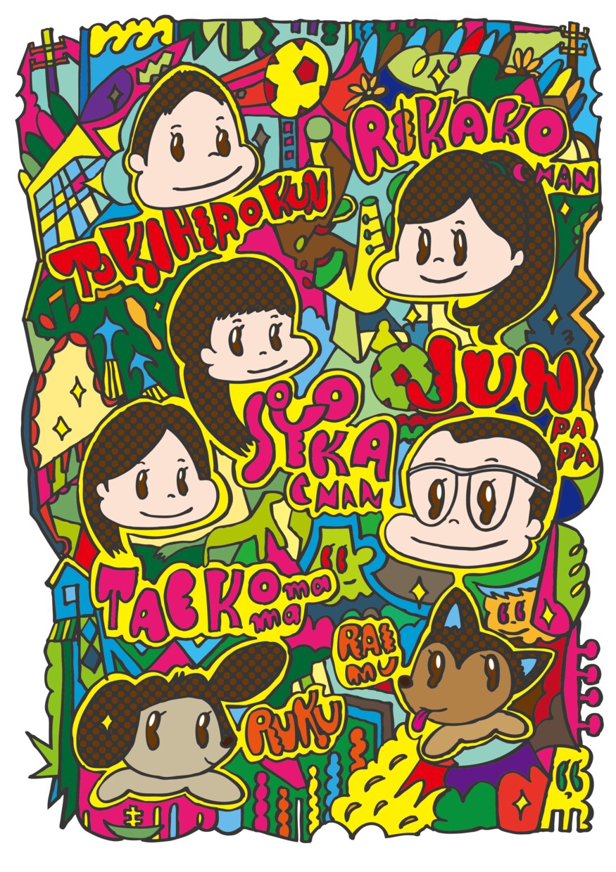 キャラクター似顔絵を描きます 思い出を親しみしみやすく、リアルな人をキャラクターにします。 イメージ6