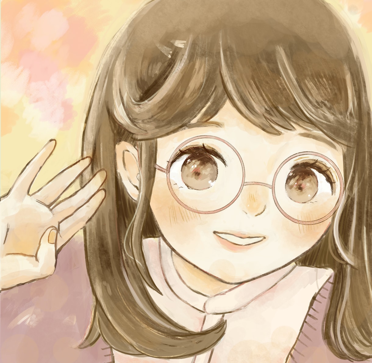 女の子のイラスト描きます ふんわりした色合い・雰囲気にこだわって仕上げます！ イメージ5