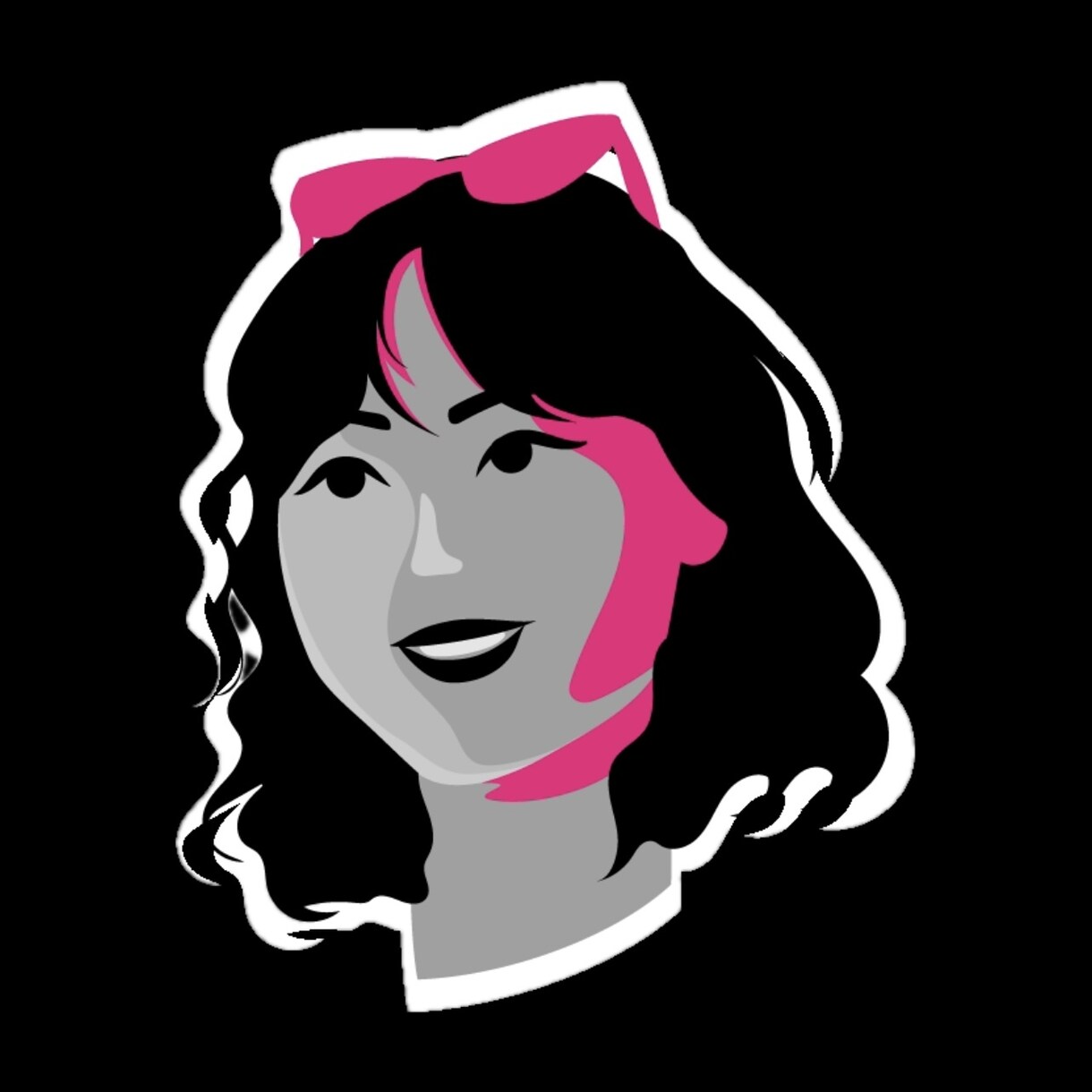 ロゴっぽいイラストを描きます 「私だけの」プロフィルアイコンを作成します。 イメージ1