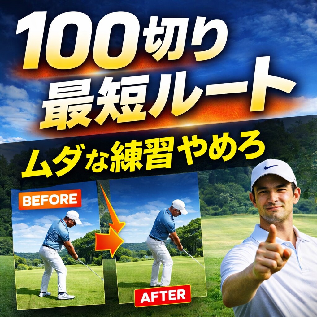無駄を削るスイング教えてます 無駄を省き最短で結果を出すスイング教えます イメージ1
