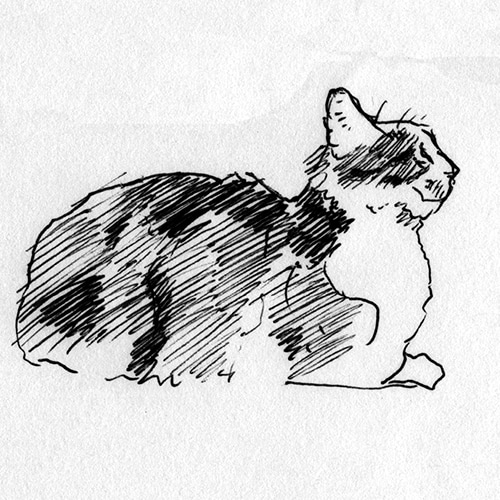 ペットの肖像画描きます（ボールペン画） イメージ2