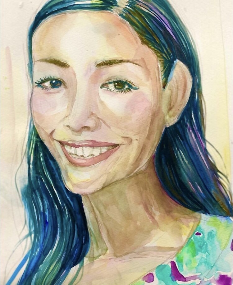 似顔絵描きます。幅広い年代やペットでも描けます 色彩豊かにかけます。絵柄や色の指定は相談してください。 イメージ3