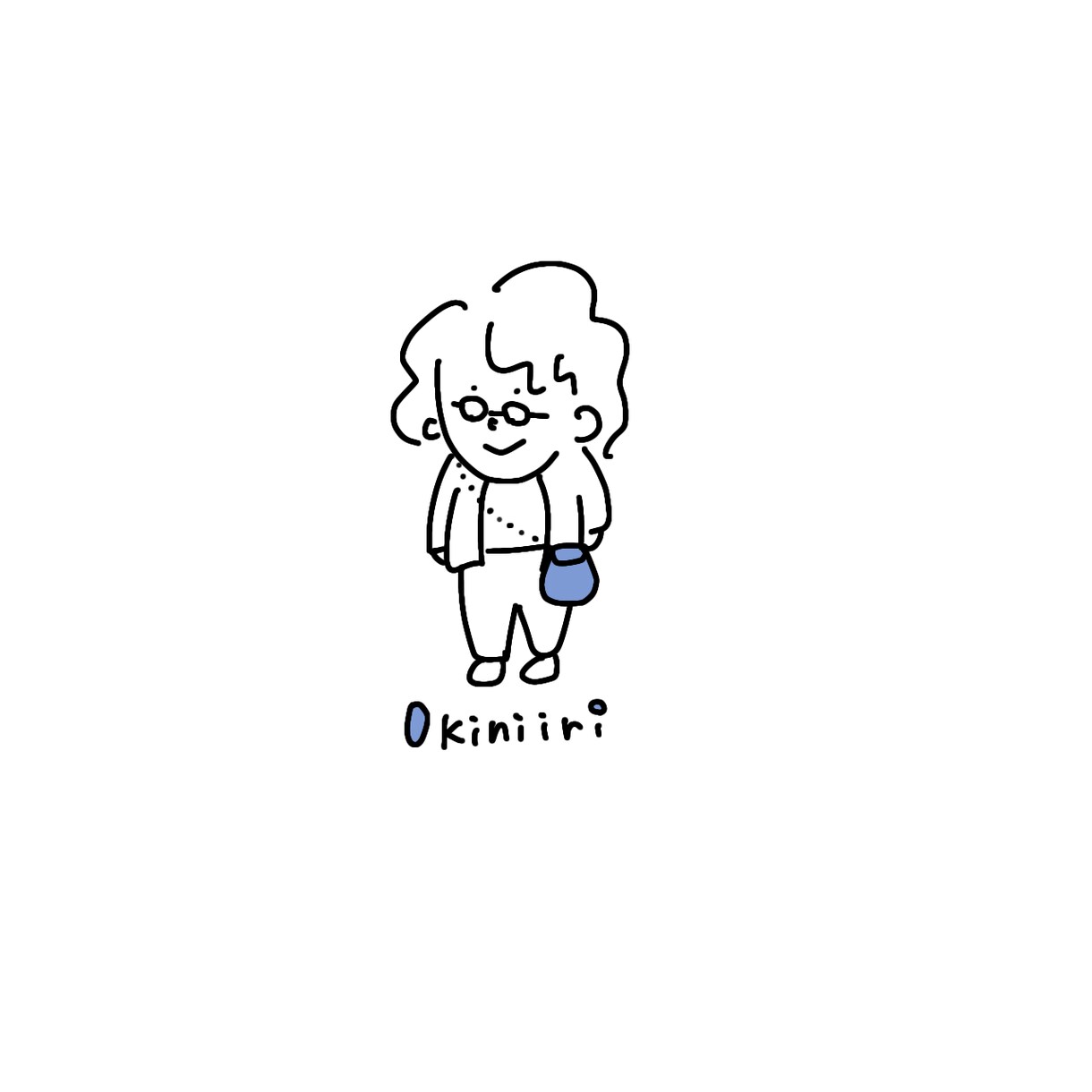 ゆるくてかわいいシンプルなイラスト描きます SNS用アイコンに！ワンポイントカラーがアクセント！ イメージ2