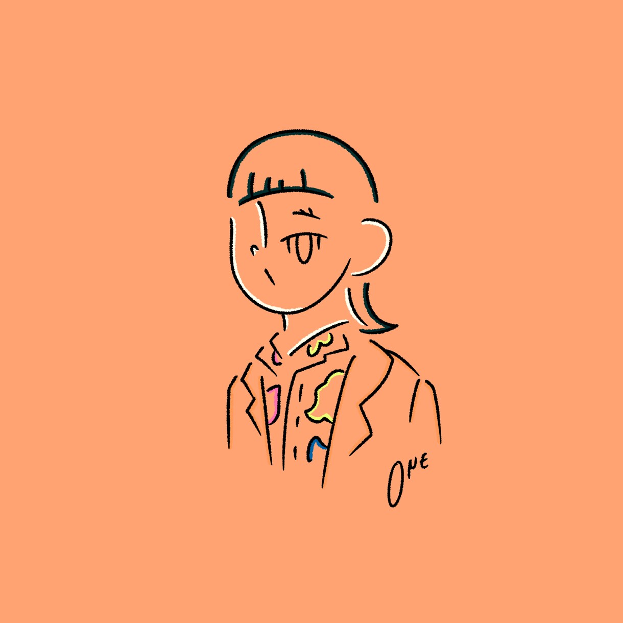 プロフィールのアイコンイラストを作成します キャッチーでシンプルなイラスト作成！ イメージ4