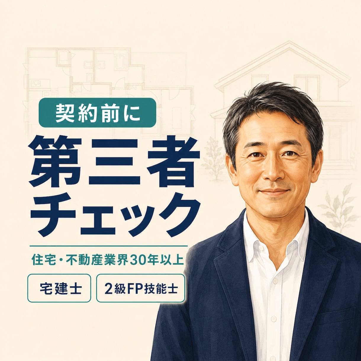 契約前の住宅購入を第三者目線で確認します 業界30年以上の宅建士が不安と疑問を整理します イメージ1