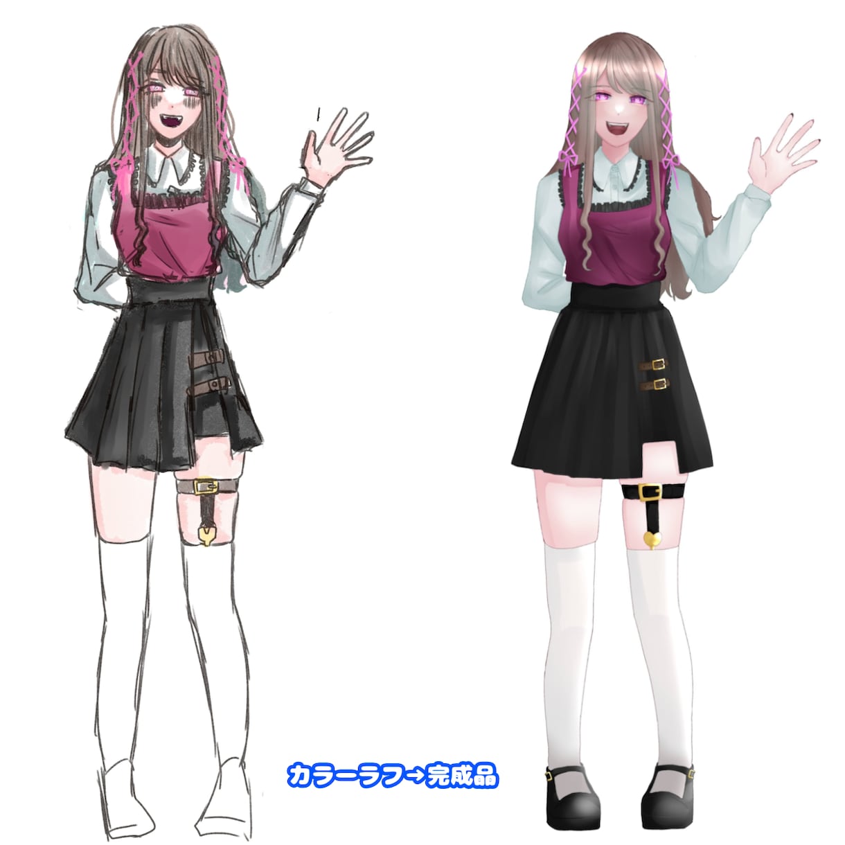 オリジナルイラスト作成します アイコンから立ち絵まで描かせていただきます イメージ2