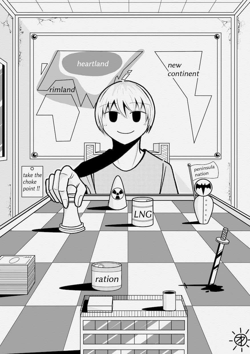 モノクロイラスト作成します シンプルでシュールな一枚をどうぞ イメージ6