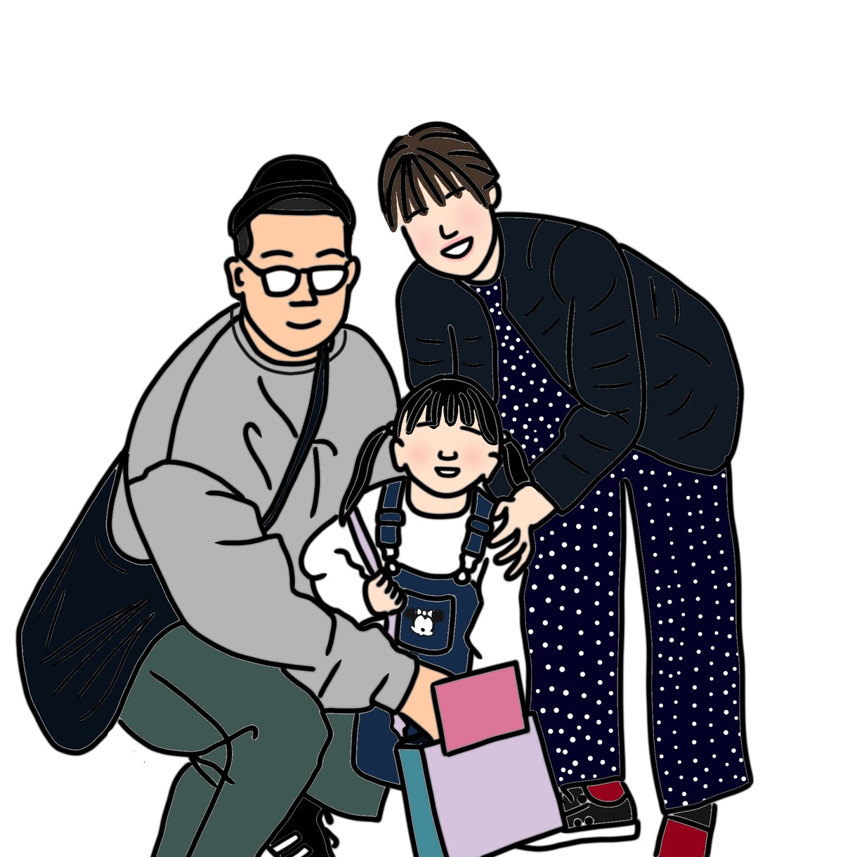 ココナラ最安値／お写真を元にイラストを作成します SNSのアイコンにオススメ♪お気に入りのお写真をイラストに！ イメージ3