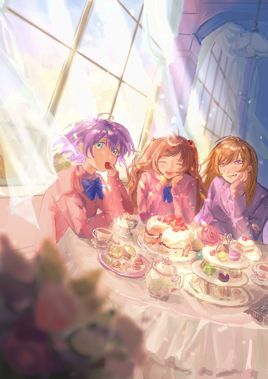 世界観のこだわったイラストを制作します 思い入れのあるオリジナルキャラクターを1枚絵に！ イメージ3