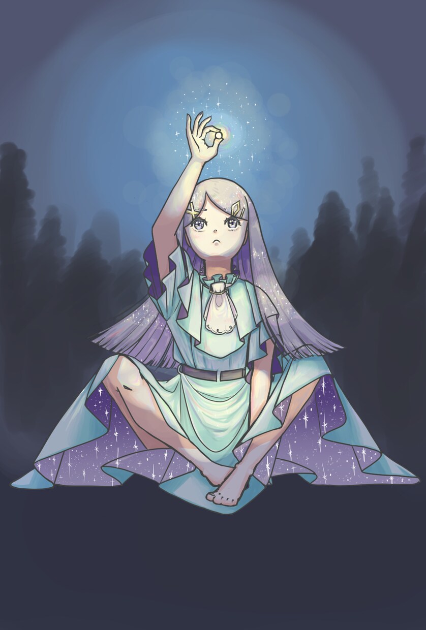 暖かくて可愛い女の子のイラストを作成します 暖かくて可愛い女の子のイラストを作成し イメージ1