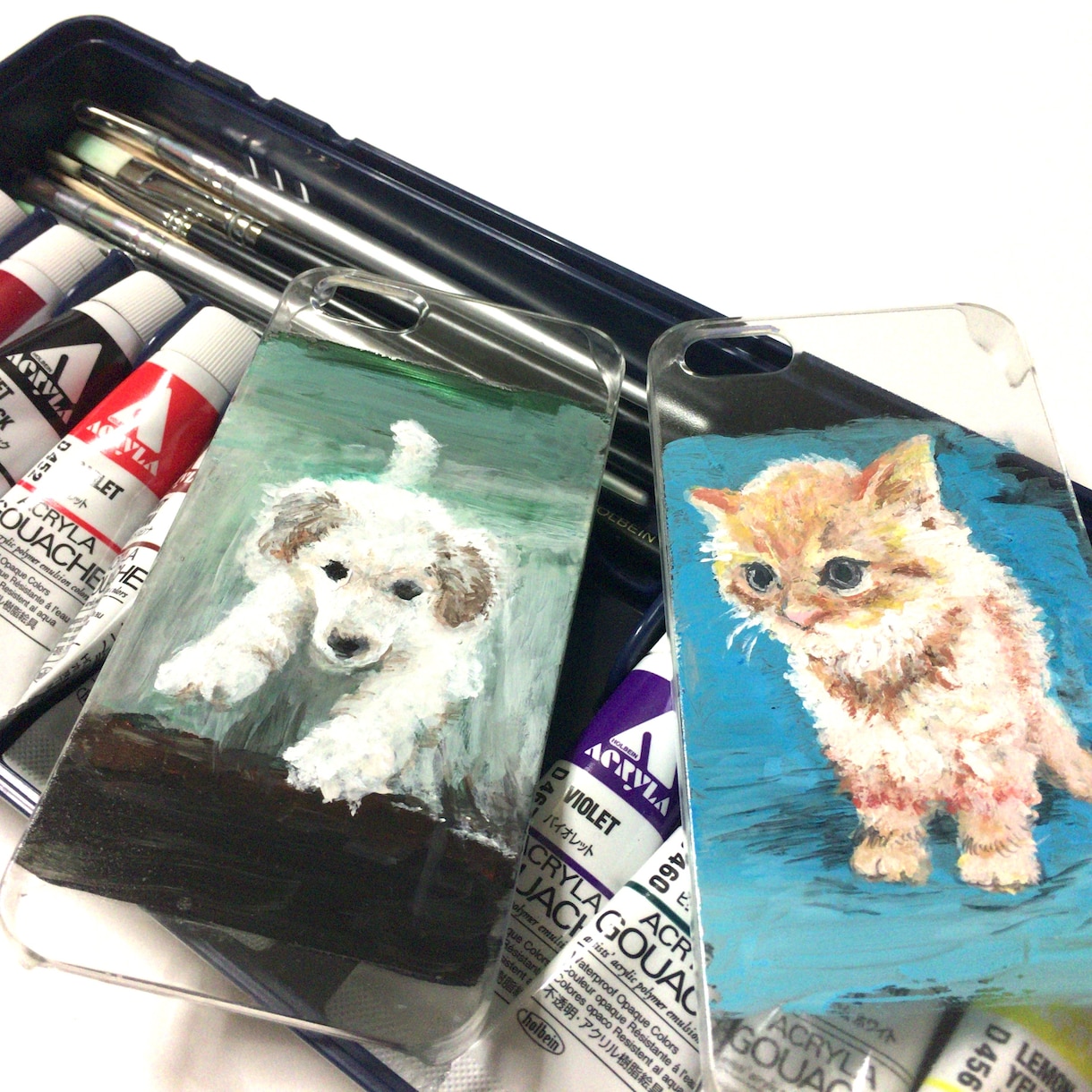 犬、猫の似顔絵イラストを描きます 家族と同様のペットの絵を飾りませんか。 イメージ3