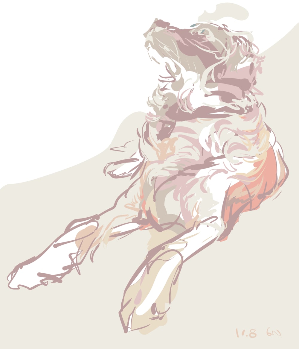 愛犬さんのイラスト お写真を元にかきます 満枠の場合はこちらに。カード、はがき、グッズなどにも イメージ5