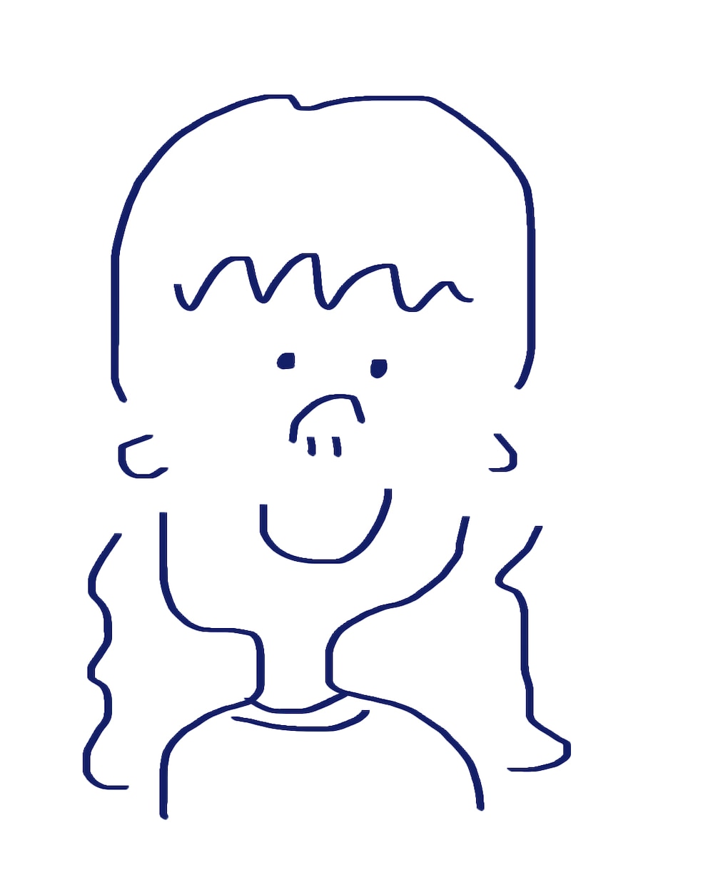 似顔絵イラスト描きます お写真または特徴をお伝え頂き、似顔絵イラストを作成致します！ イメージ3