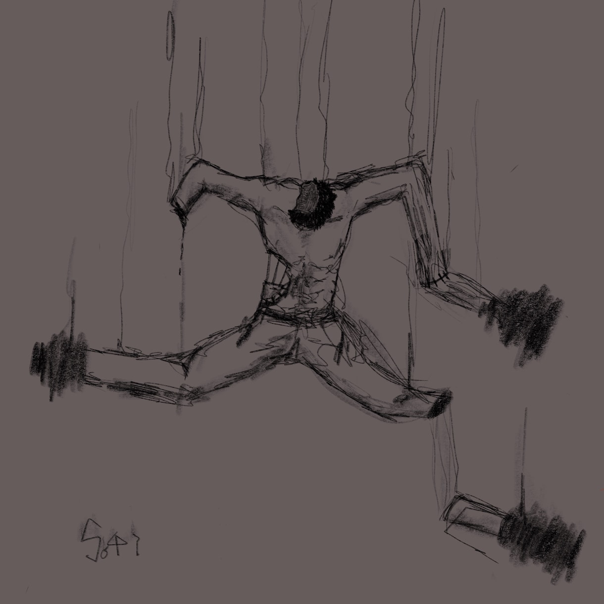 独特な画風でオリジナルのイラストを描きます 不思議な発想力で不思議な絵を描いてます イメージ2