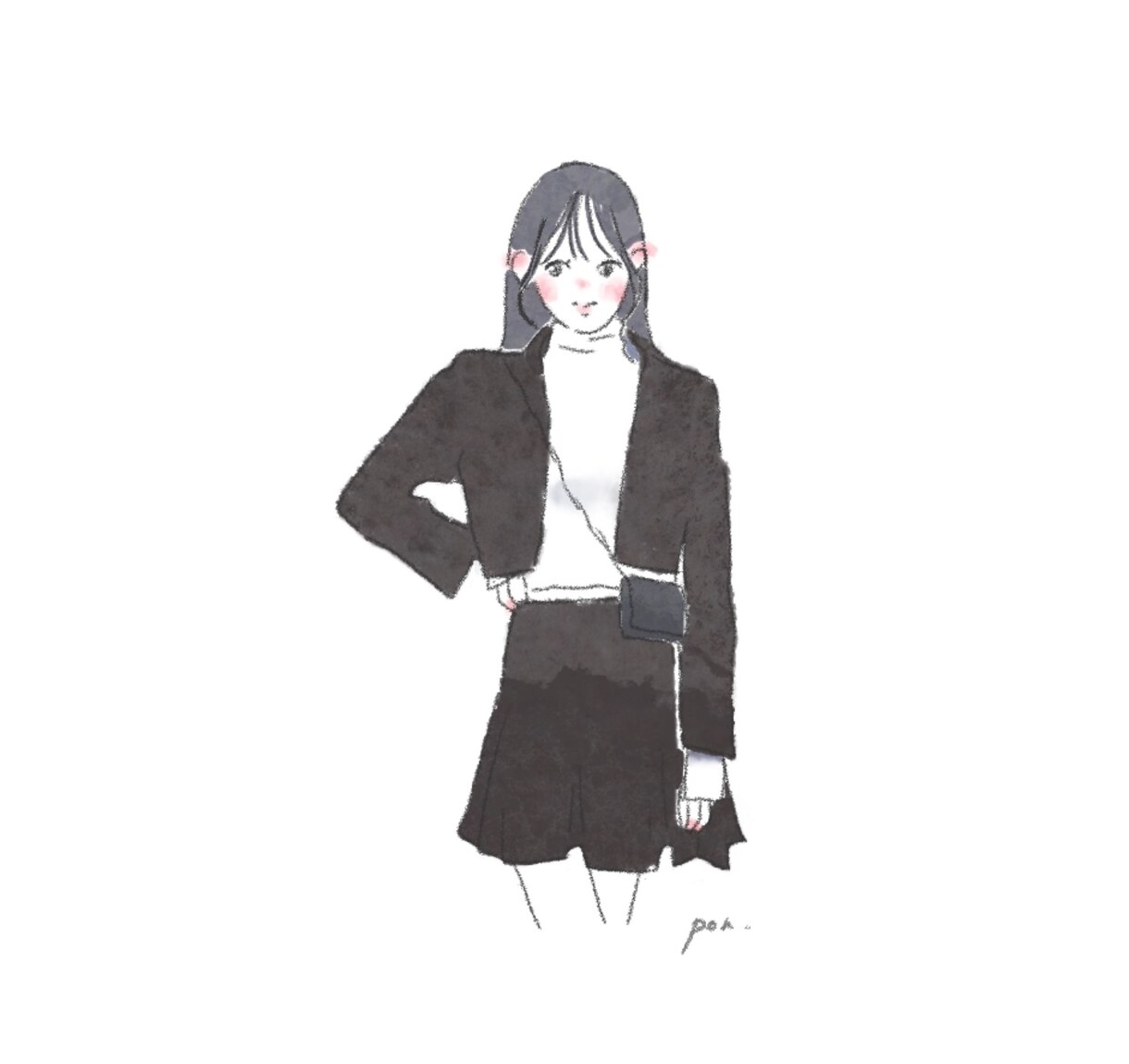 商用OK◎カットイラストやアイコン等作成します 現役美大生があなたのためにイラストを描きます！！ イメージ4