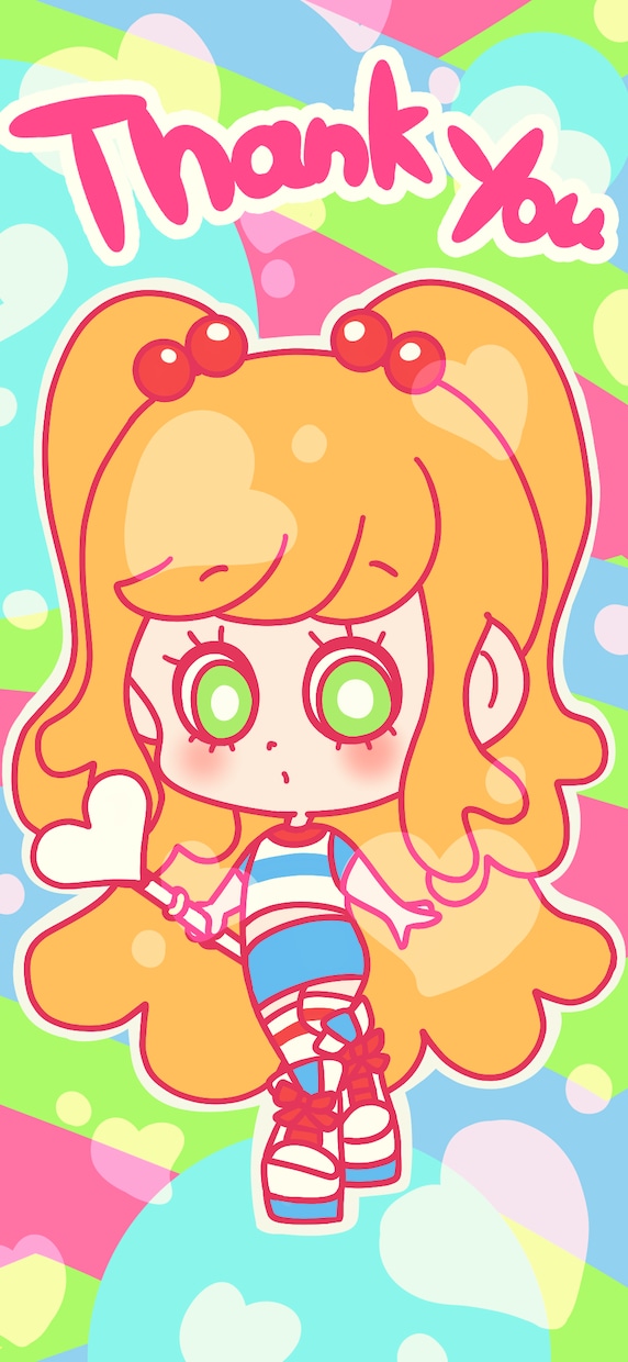 かわいいちびキャラの待ち受けイラストお描きします かわいいチビーズがたくさん待っています！ イメージ2