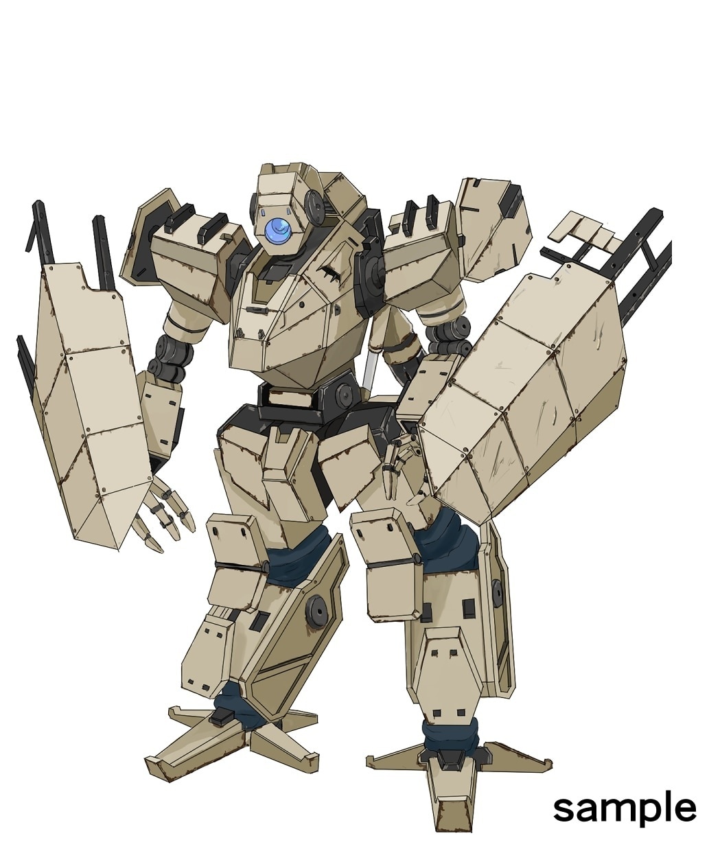 ロボット好きに刺さるメカ・ロボットイラスト描きます 設計に心、技術にアート、依頼者様の好みを捉えて最高のロボット イメージ5