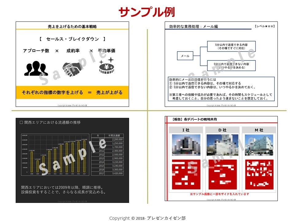 現役セミナー講師が『伝わる』パワポ作ります 印象アップはプレゼン資料から◎グラフ•表もばっちりサポート！ イメージ7