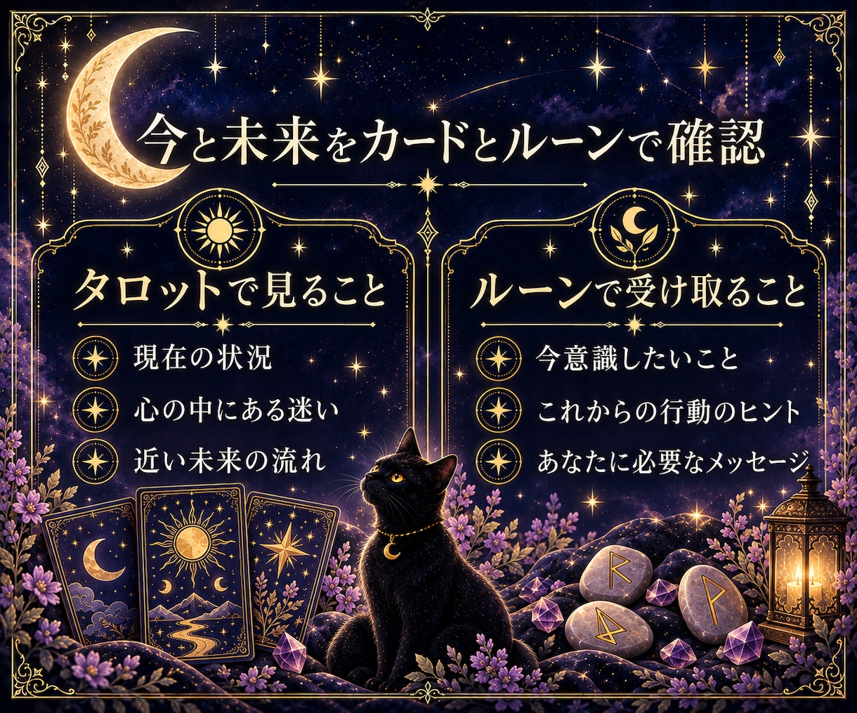 あなたの総合運を3つの占術で丁寧に鑑定します 四柱推命×タロット×ルーンで今と未来を総合鑑定 イメージ6