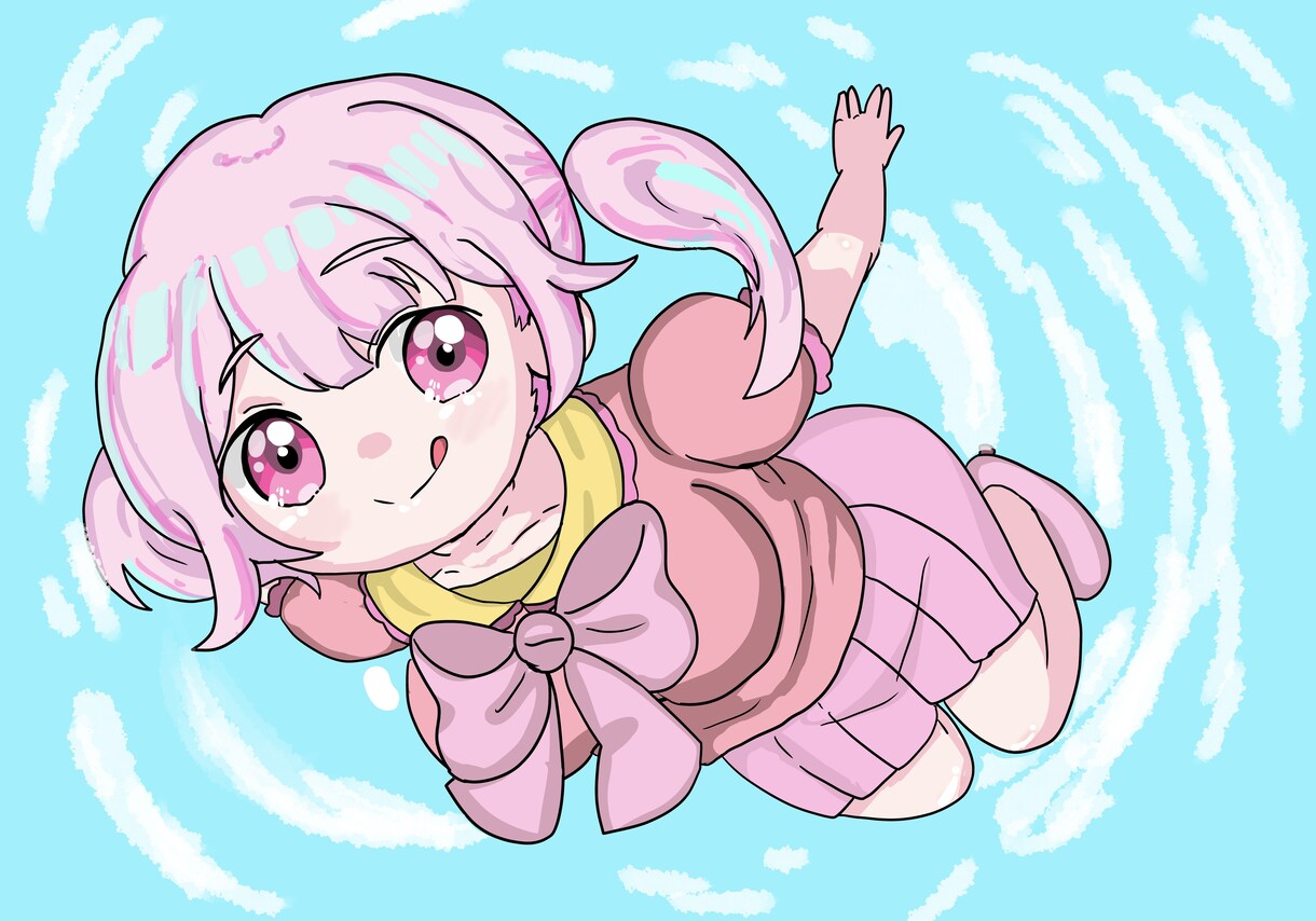書き直しオッケー！かわいいSNSアイコン描きます リクエストされた可愛い女の子のイラストを描きます！ イメージ7