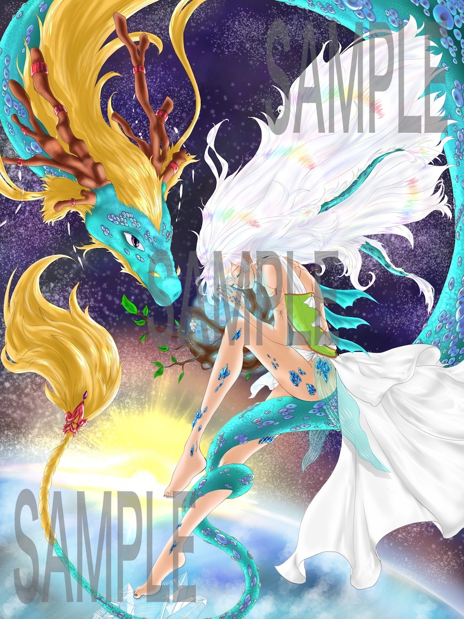 あなたについている龍を描きます あなたについている龍をチャネリングして描かせて頂きます。 イメージ2