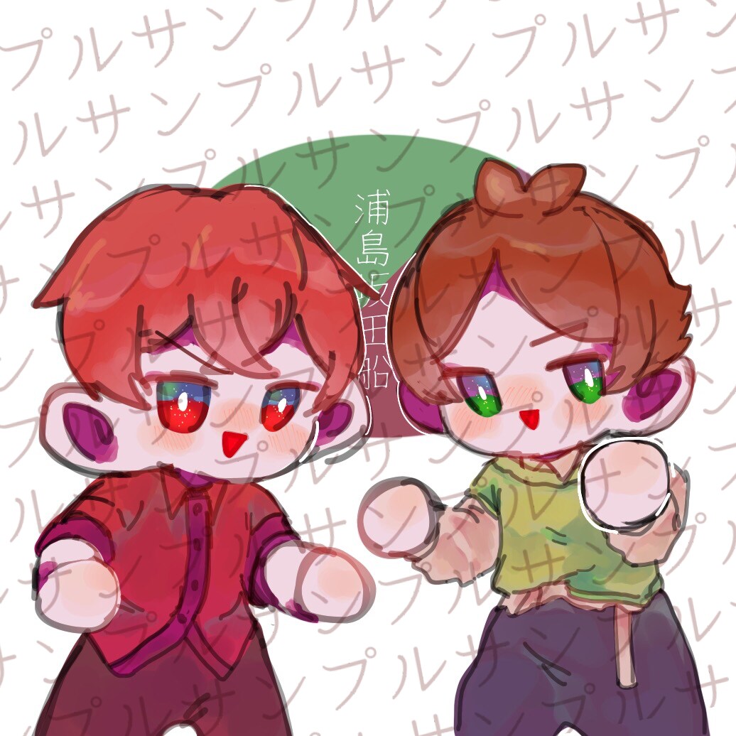 創作キャラ、好きなキャラクターとの夢絵かきます ご期待に添えるように全力で頑張ります(꜆ ˙-˙ )꜆♡ イメージ1
