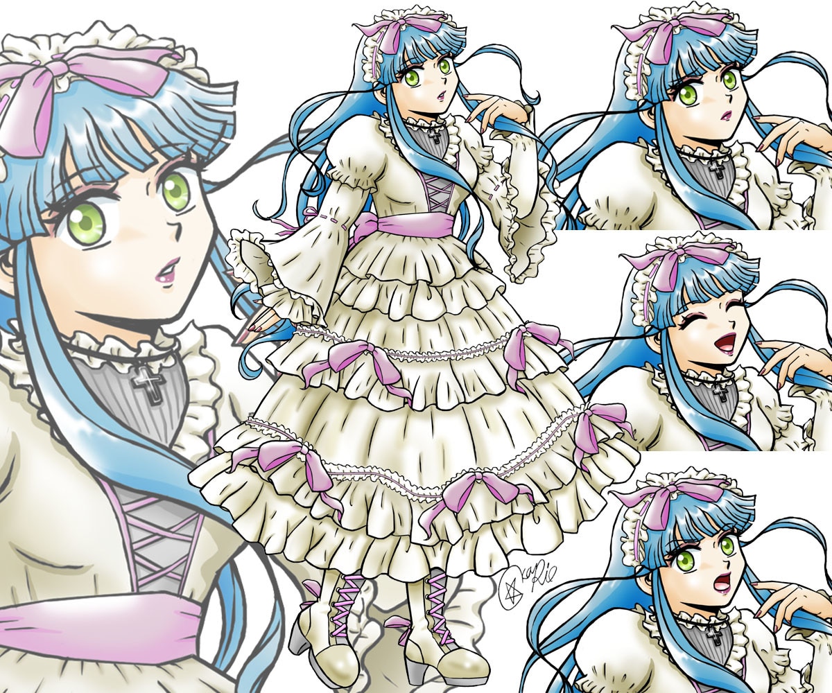立ち絵を描きます あなただけのオリジナルキャラクターを使いませんか？ イメージ2