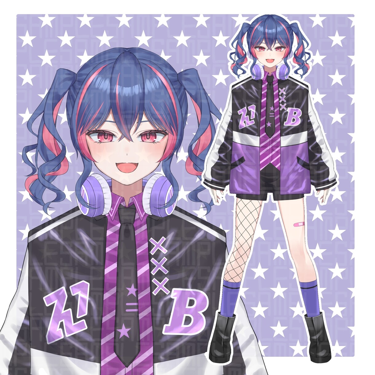 Vtuberキャラデザ～モデリング全て承ります Vtuber制作の全工程承ります！ イメージ3