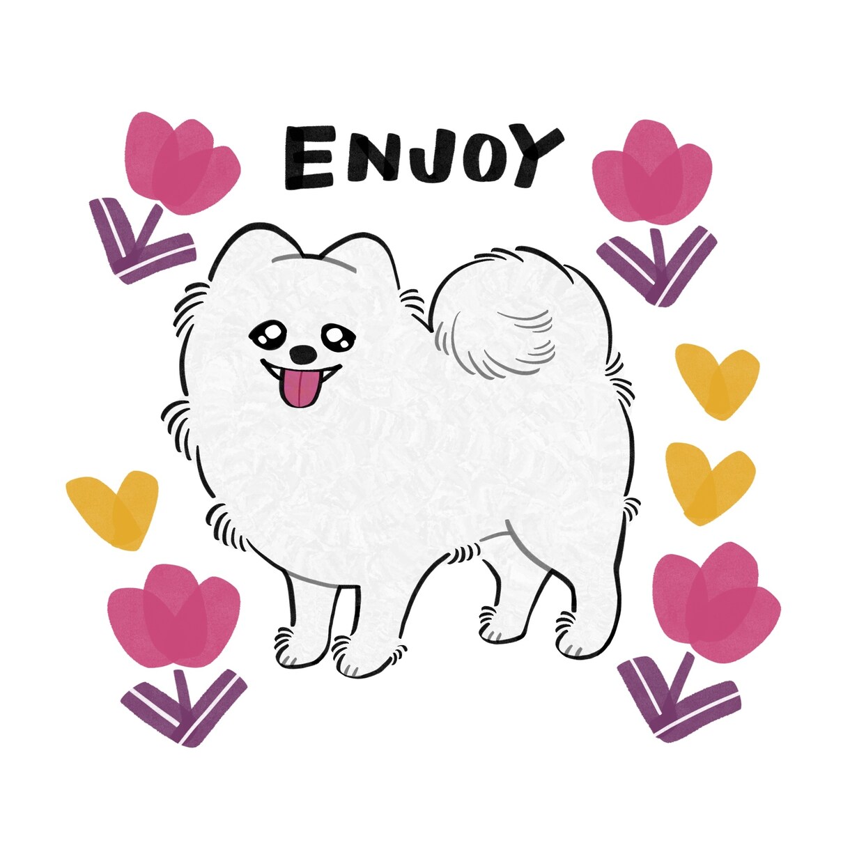 愛しのペットやお好きな動物！描きます 手書きでゆるゆる、ほんわかイラスト イメージ4