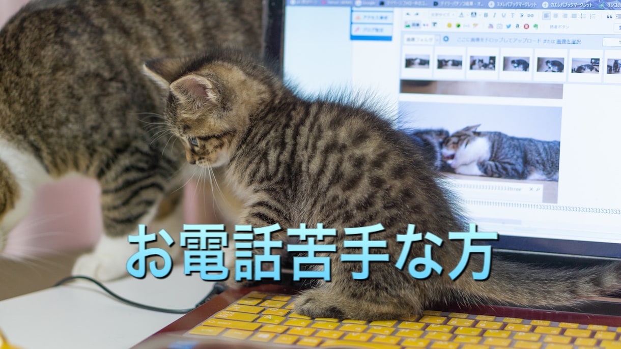 チャットで雑談、相談のります お電話が苦手な方向けのサービスです♪ イメージ2