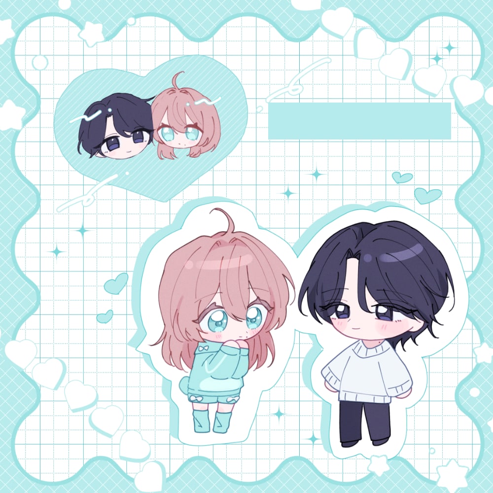 ミニキャライラスト制作します ちびキャライラスト、リテイク無制限でご対応させて頂きます！ イメージ3