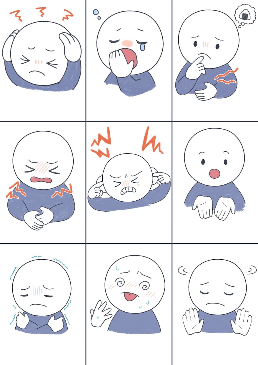 ひとりひとりに合わせた絵カードを描きます ひとりひとりの個性や困りごとに合わせた絵カードを作ります。 イメージ3