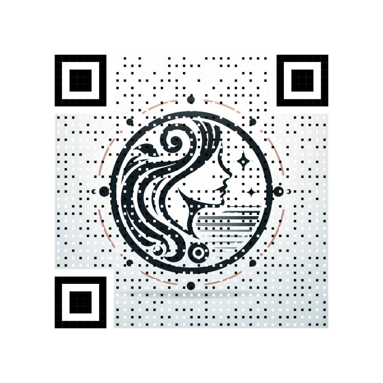 URLと画像だけでOKなオシャレQRコード作ります 超オリジナルQRコードを作成。(名刺やポスターInstaで) イメージ2
