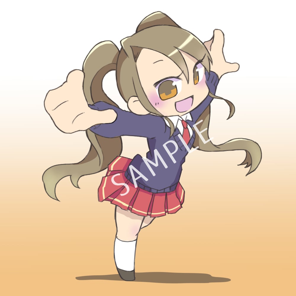 表情差分OK！デフォルメキャラお描きします 表情、ポーズ差分対応！アイコン、ブログ、Youtube等に イメージ3