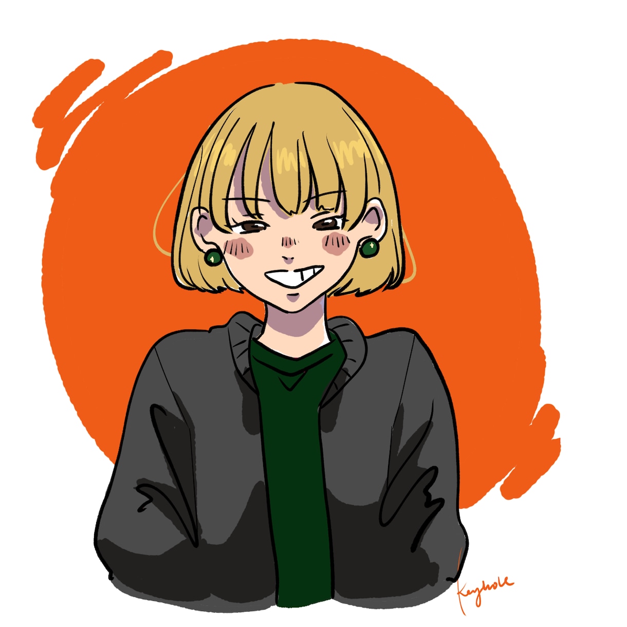 SNSアイコン用イラスト描きます シンプルでやわらかい人物画をお求めの方に イメージ1