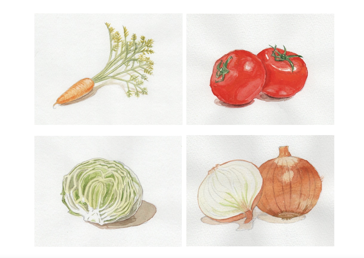 お野菜や果物、動物などのイラスト描きます 新鮮で美味しそうなお野菜や果物、また動物のイラストを描きます イメージ4
