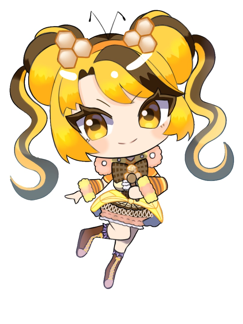 ポップで目を引くミニキャライラストを制作します SNS・配信・グッズに映える！あなただけのポップな一枚を。 イメージ6