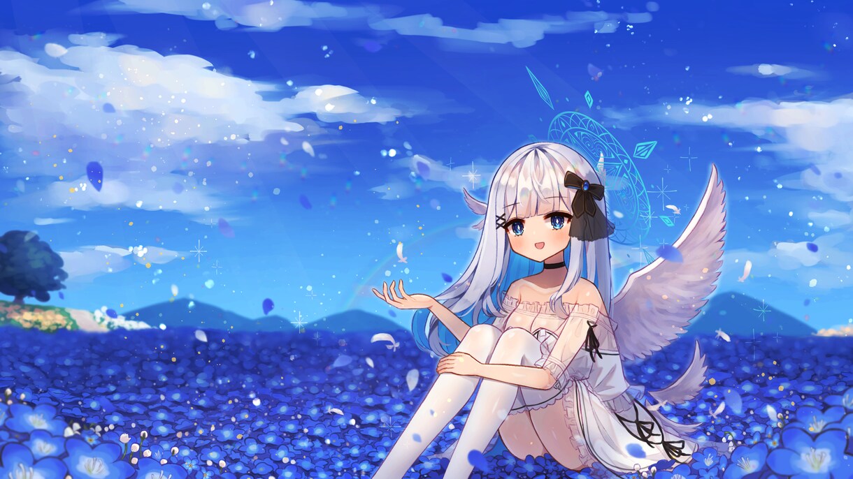 動画サムネイル、グッズイラストなど制作いたします キャライラスト全般ご依頼可能です。美少女キャラが得意です。 イメージ4