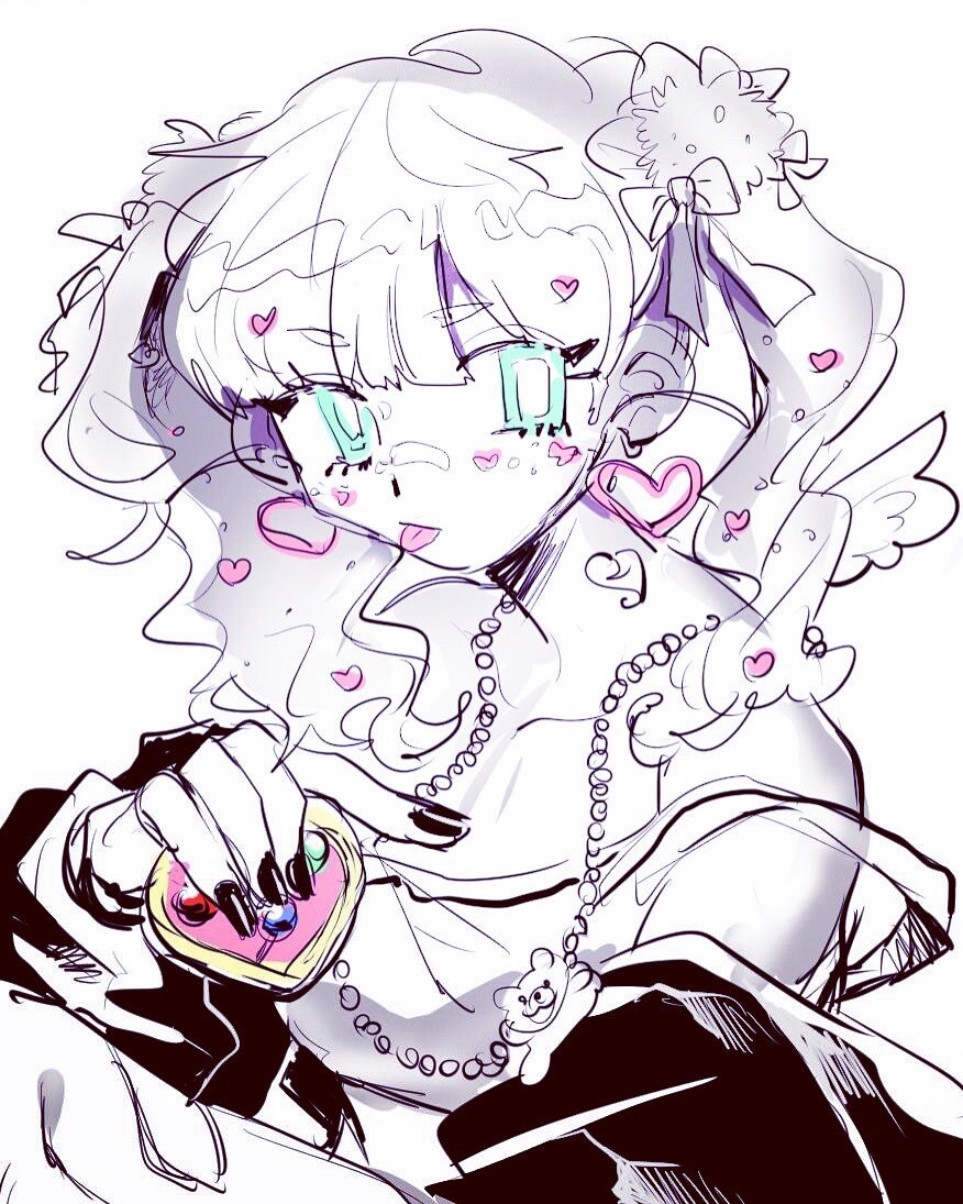 かわいい女の子のイラスト描きます 可愛い物好きの方を満足させます！任せてください！ イメージ5