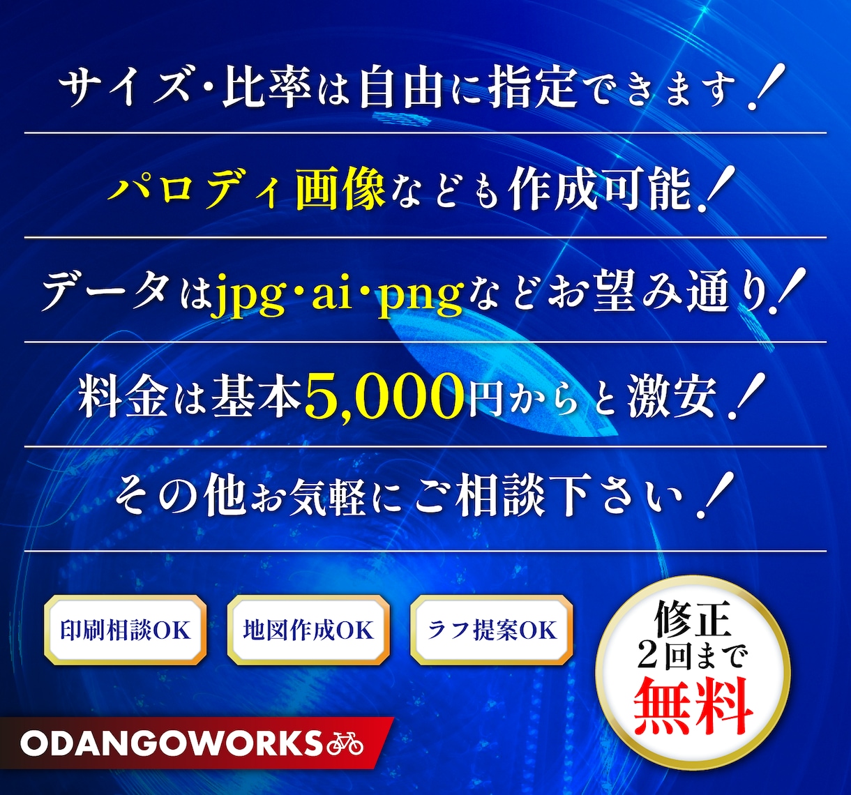 webで使える各種画像を作成します SNS・広告・図解・チャート・バナーなんでも作成します！ イメージ2