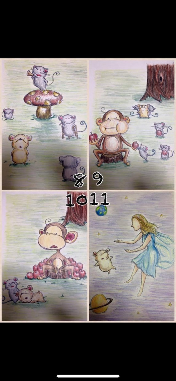 ゆるふわ系描きます 絵本を作成した事がありこちらはその時の絵本の一部です。 イメージ3