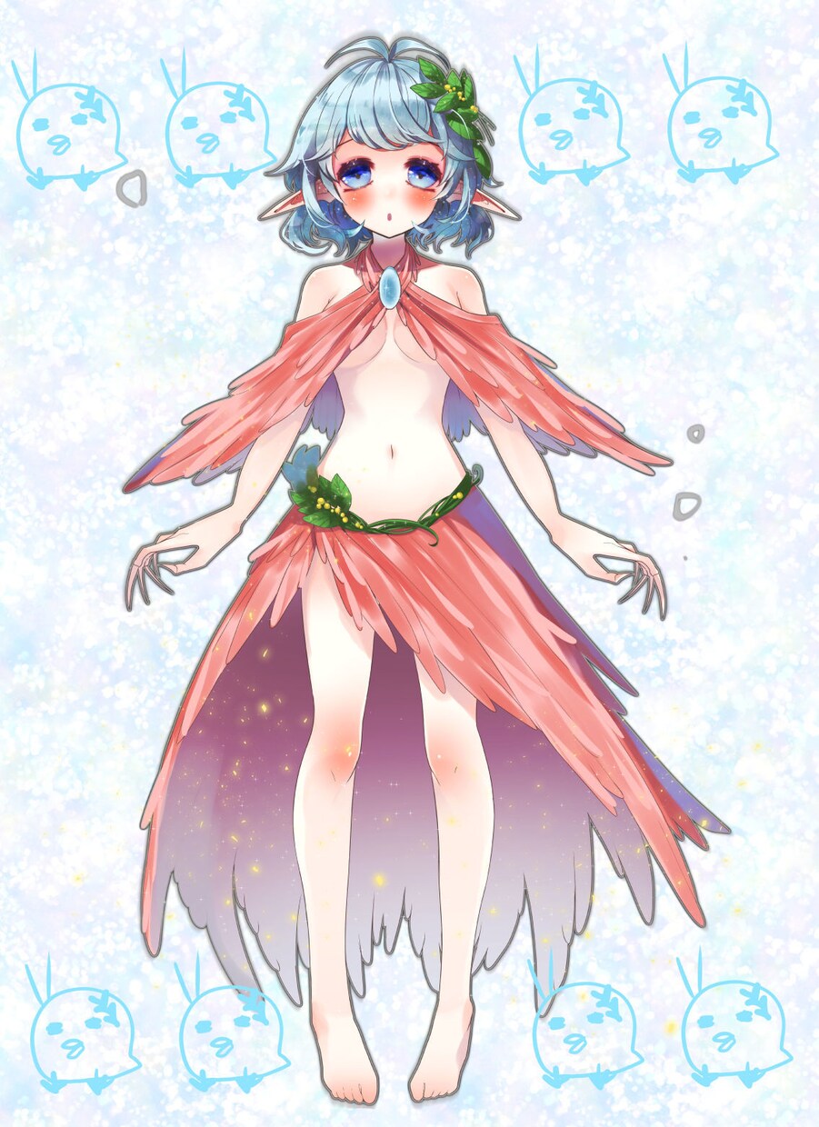 live2d用キャラデザ、立ち絵描きます キャラデザからレイヤー分け全身立ち絵＋表情差分 他オプション イメージ6