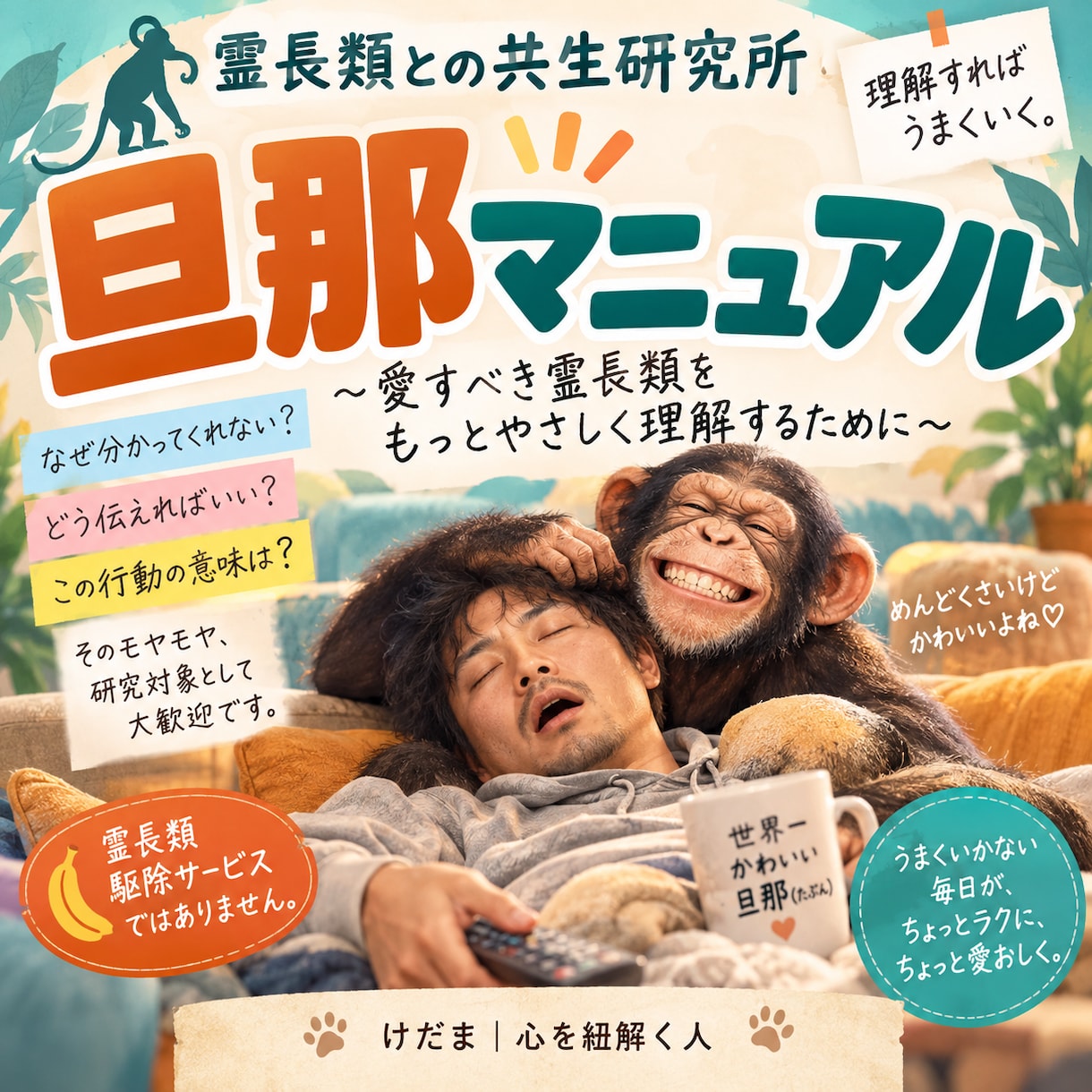実践！タイプ別 旦那マニュアル｜攻略法会議をします “うちだけじゃなかった” が見つかる場所 イメージ1