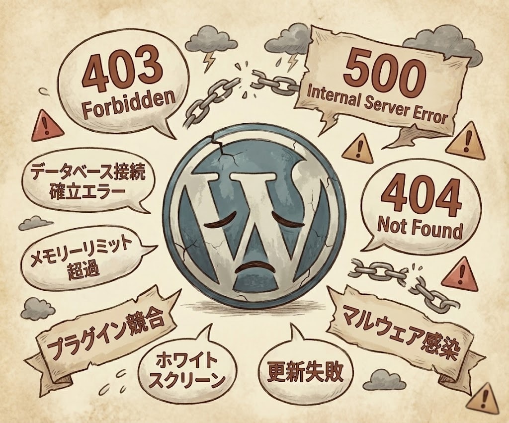 WordPressの「エラー」即日対応します バックエンドエンジニアがWordPressを迅速に復旧します イメージ2
