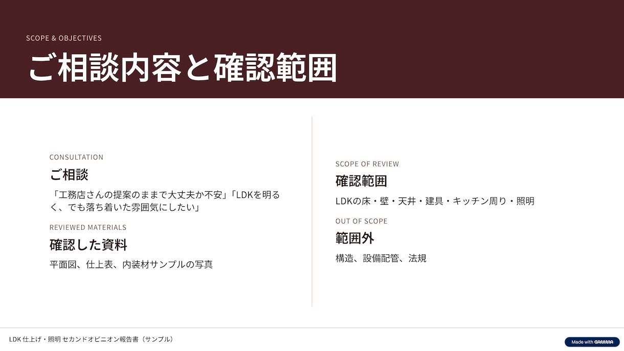 二級建築士×ICが設計のセカンドオピニオンをします 住んでから後悔しない、内装と照明の最終チェック イメージ2