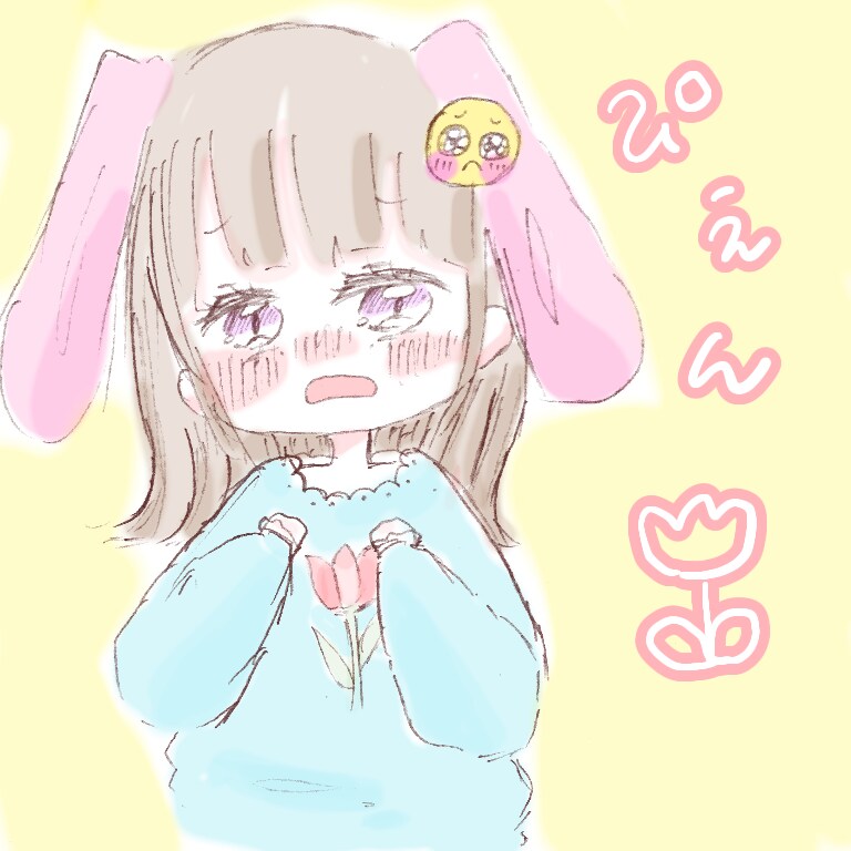 SNSなどで使える女の子アイコンをゆるーくかきます 最短1日納品・最大3日の納品になります！ イメージ4